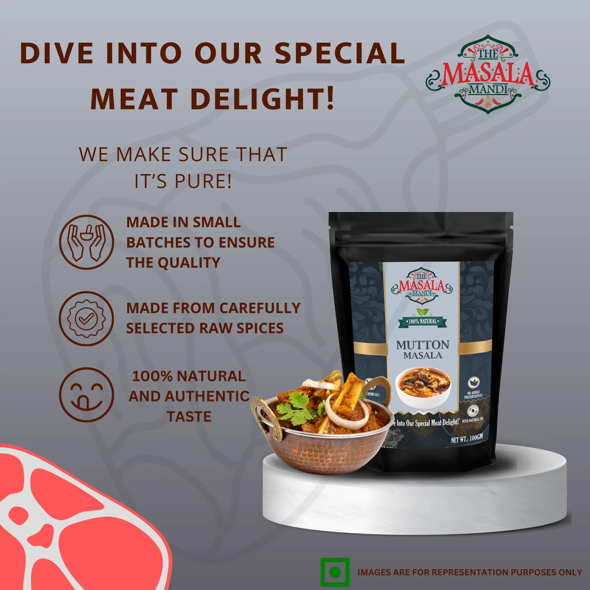 Stron Riach Mutton Masala | Strong, Rich & Aromatic – The Masala Mandi